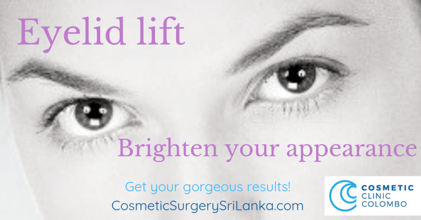 Eye Bags Blepharoplasty Neck lift Face lift Eyelids eye bags Blepharoplasty look younger. Fully licensed plastic surgeons Sri Lanka Colombo.
