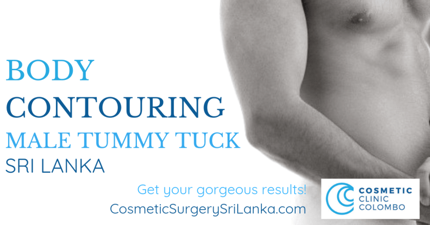 Tummy Tuck Men Male Breast Reduction Gynecomastia Moobs puffy nipples Sri Lanka